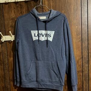 Levi's Blue Sweatshirt Hoodie Casual Wear
